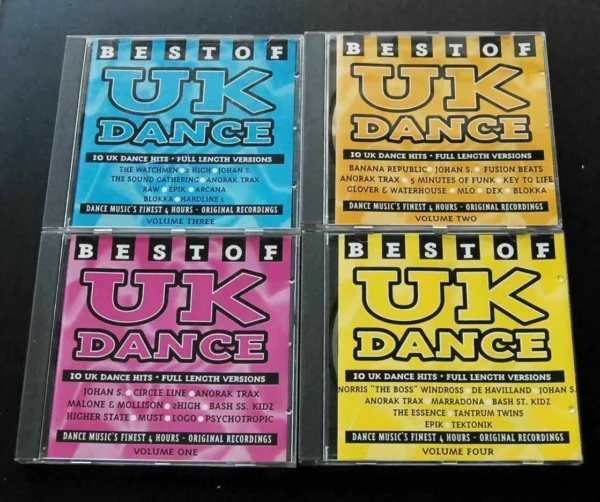 Best of UK DANCE 4 CDs ~