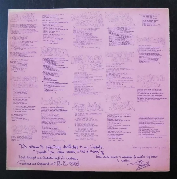 SONG FOR YOU TERESA CARPIO LP